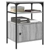 vidaXL Βάση Εκτυπωτή 3 Επιπέδων Γκρι Sonoma 50x40x76 εκ Επεξ. Ξύλο
