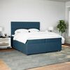 vidaXL &Kappa;&rho;&epsilon;&beta;ά&tau;&iota; Boxspring &mu;&epsilon; &Sigma;&tau;&rho;ώ&mu;&alpha; &Sigma;&kappa;&omicron;ύ&rho;&omicron; &Mu;&pi;&lambda;&epsilon; 200x200 &epsilon;&kappa;. &Beta;&epsilon;&lambda;&omicron;ύ&delta;&iota;&nu;&omicron;