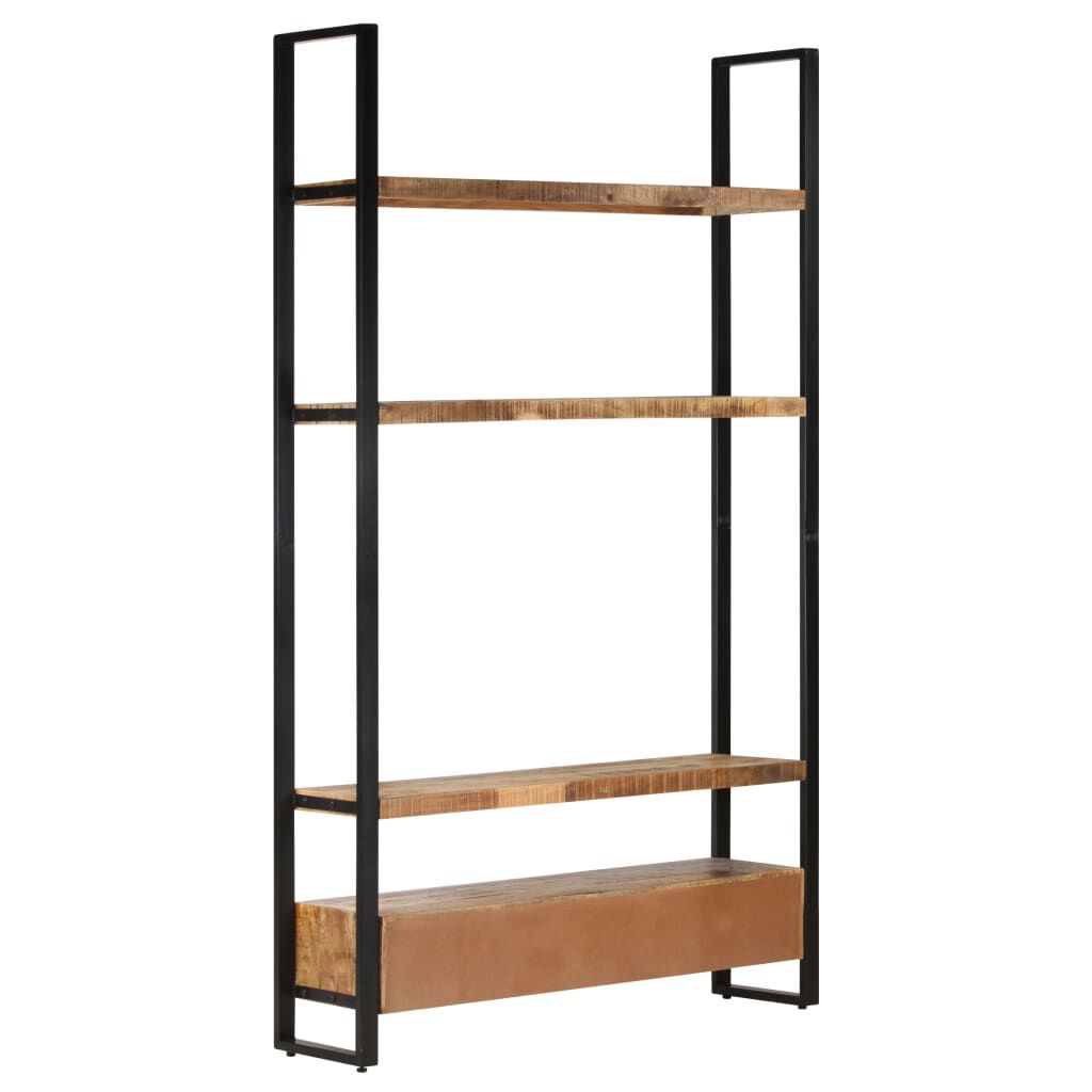 vidaXL Ραφιέρα 118 x 30 x 200 εκ. από Μασίφ Ακατέργαστο Ξύλο Μάνγκο