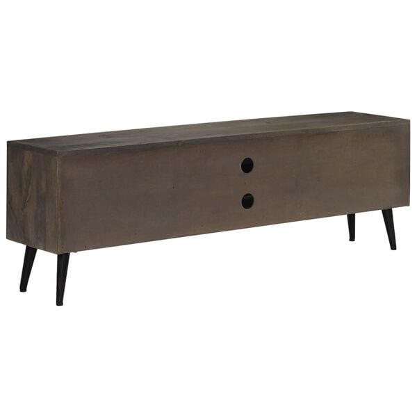 vidaXL Έπιπλο Τηλεόρασης 140 x 30 x 45 εκ. από Μασίφ Ξύλο Μάνγκο