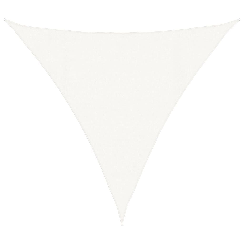 vidaXL Πανί Σκίασης Λευκό 4,5 x 4,5 x 4,5 μ. από HDPE 160 γρ./μ²