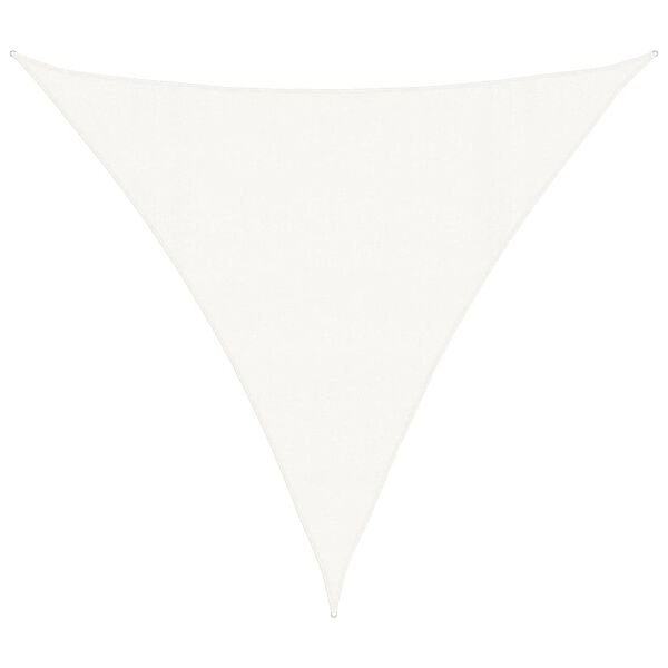 vidaXL Πανί Σκίασης Λευκό 4,5 x 4,5 x 4,5 μ. από HDPE 160 γρ./μ²