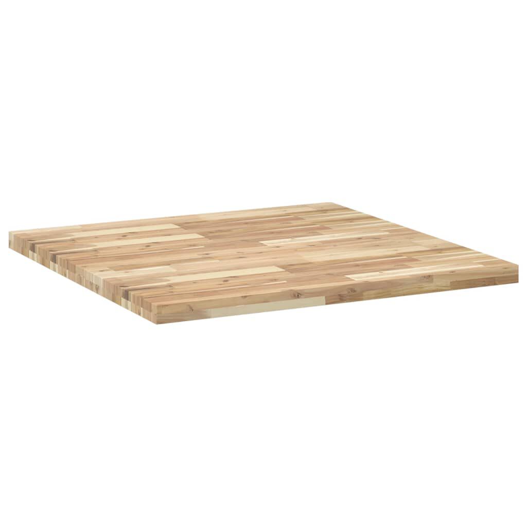 vidaXL Επιφάνεια Τραπεζιού Τετράγωνη 90x90x4 εκ. Μασίφ Ξύλο Ακακίας
