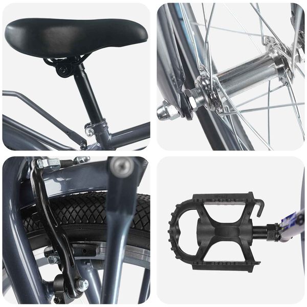 vidaXL &Pi;&alpha;&iota;&delta;&iota;&kappa;ό &Pi;&omicron;&delta;ή&lambda;&alpha;&tau;&omicron; 20 ί&nu;&tau;&sigma;&epsilon;&sigmaf; &gamma;&iota;&alpha; &pi;&alpha;&iota;&delta;&iota;ά 6-11 &epsilon;&tau;ώ&nu; &Sigma;&kappa;&omicron;ύ&rho;&omicron; &Gamma;&kappa;&rho;&iota;