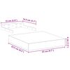 vidaXL Ράφι Κρεμαστό 23x23,5x4 εκ. Επεξ. Ξύλο