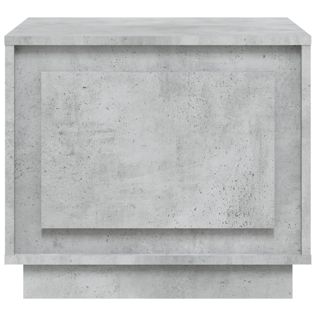 vidaXL Τραπεζάκι Σαλονιού Γκρι Σκυρ. 51x50x44 εκ. Επεξεργασμένο Ξύλο