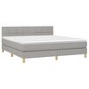 vidaXL &Kappa;&rho;&epsilon;&beta;ά&tau;&iota; Boxspring &mu;&epsilon; &Sigma;&tau;&rho;ώ&mu;&alpha; &Alpha;&nu;. &Pi;&rho;ά&sigma;&iota;&nu;&omicron; 160x200&epsilon;&kappa; &Upsilon;&phi;&alpha;&sigma;&mu;ά&tau;&iota;&nu;&omicron;