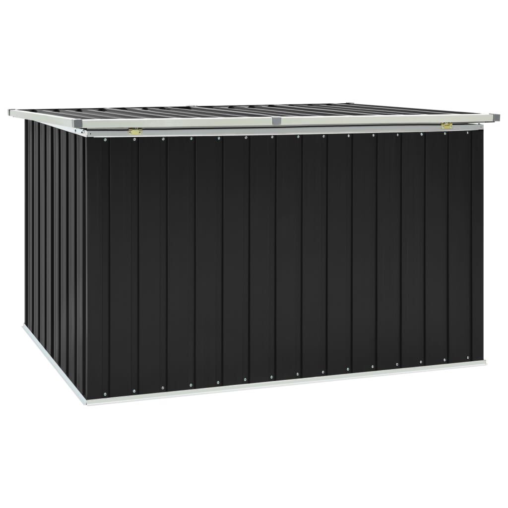 vidaXL Μπαούλο Αποθήκευσης Κήπου Ανθρακί 171 x 99 x 93 εκ.