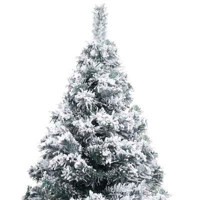 vidaXL Χριστουγεν Δέντρο Προφωτ.Τεχνητό Μπάλες Slim Πράσινο 120εκ