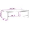 vidaXL Βάση Οθόνης Sonoma Δρυς 50x27x15 εκ. από Επεξεργασμένο Ξύλο