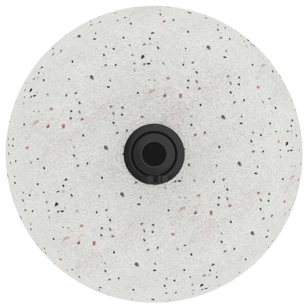 vidaXL βάση ομπρέλας για πόλους 37/42/52/58mm, λευκό τσιμέντο 20kg