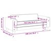 vidaXL Καναπές Παιδικός με Υποπόδιο Κρεμ 100x50x30 εκ. Βελούδινος