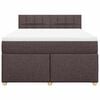 vidaXL &Kappa;&rho;&epsilon;&beta;ά&tau;&iota; Boxspring &mu;&epsilon; &Sigma;&tau;&rho;ώ&mu;&alpha; &Sigma;&kappa;&omicron;ύ&rho;&omicron; &Kappa;&alpha;&phi;έ 140x190 &epsilon;&kappa;. &Upsilon;&phi;&alpha;&sigma;&mu;ά&tau;&iota;&nu;&omicron;