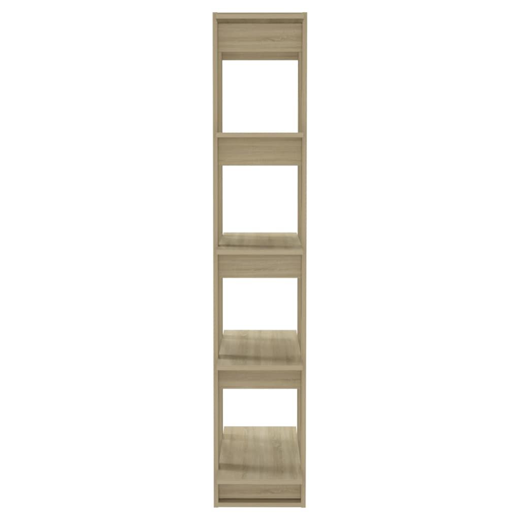 vidaXL Βιβλιοθήκη/Διαχωρ. Χώρου Sonoma Δρυς 80x30x160 εκ Επεξ. Ξύλο