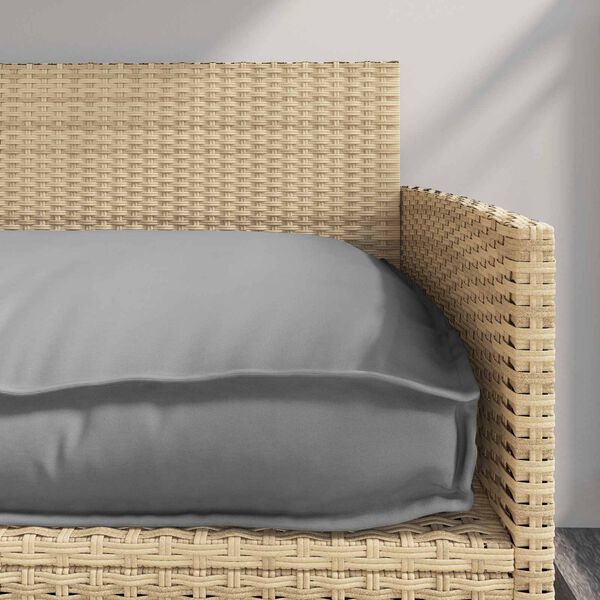 vidaXL Σετ Μαξιλαριών Πάγου 2 pcs Γκρι 100 x 40 x 8 εκ Ύφασμα Oxford