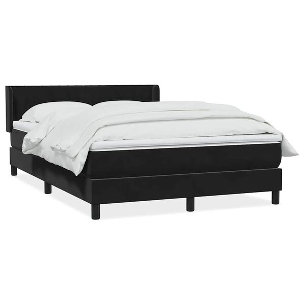 vidaXL &Kappa;&rho;&epsilon;&beta;ά&tau;&iota; Boxspring &mu;&epsilon; &Sigma;&tau;&rho;ώ&mu;&alpha; &Mu;&alpha;ύ&rho;&omicron; 1140x210 &epsilon;&kappa;. &Beta;&epsilon;&lambda;&omicron;ύ&delta;&iota;&nu;&omicron;