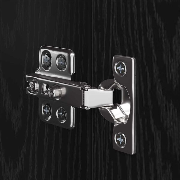 vidaXL Σετ επίπλου τηλεόρασης 4 pcs Μαύρη Δρυς 30.5 x 30 x 90 cm