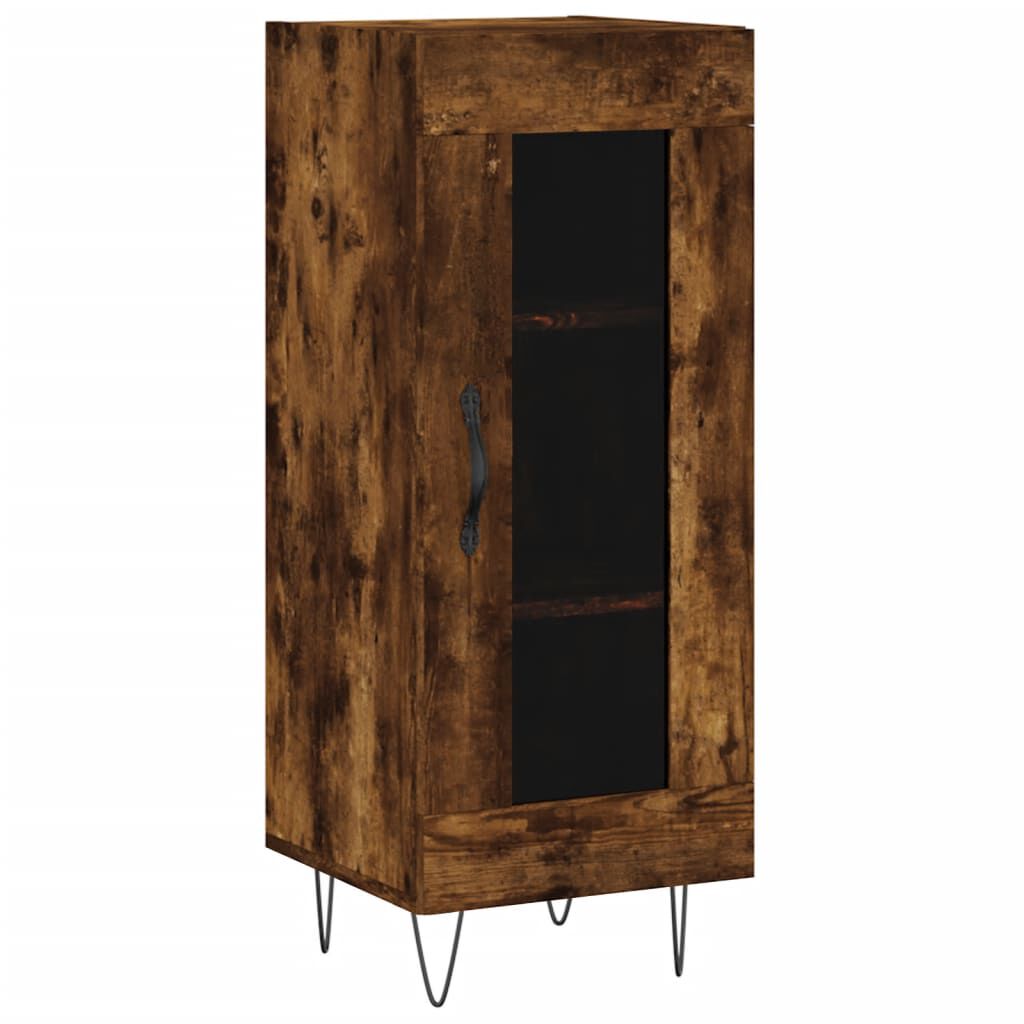 vidaXL Ντουλάπι Καπνιστή Δρυς 34,5 x 34 x 90 εκ. Επεξεργασμένο Ξύλο