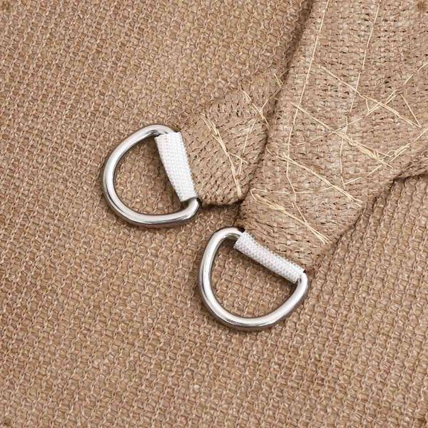 vidaXL Πανί Σκίασης Taupe 3,5 x 3,5 x 4,9 μ. από HDPE 160 γρ./μ²