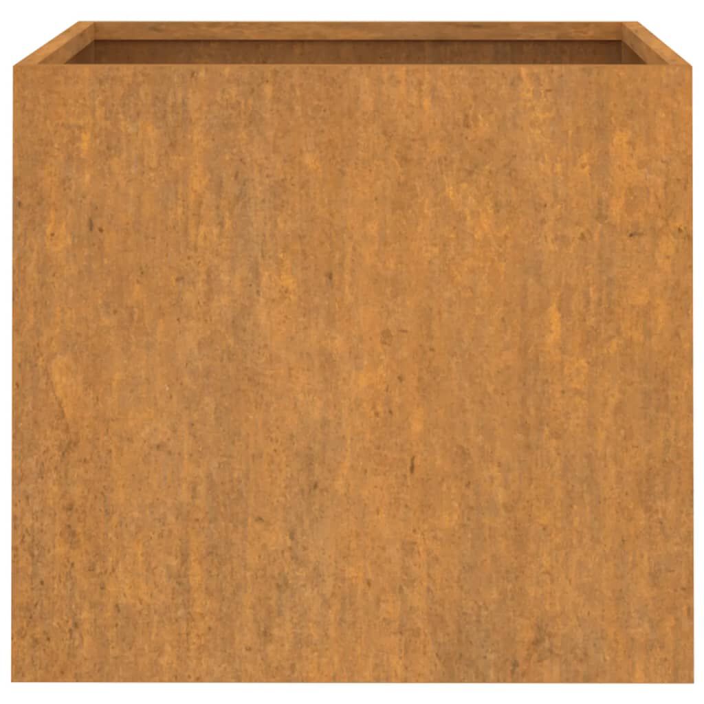 vidaXL Ζαρντινιέρα 42x40x39 εκ. Ατσάλι Σκληρυθέν στον Αέρα