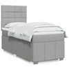 vidaXL &Kappa;&rho;&epsilon;&beta;ά&tau;&iota; Boxspring &mu;&epsilon; &Sigma;&tau;&rho;ώ&mu;&alpha; &Alpha;&nu;&omicron;&iota;&chi;&tau;ό &Gamma;&kappa;&rho;&iota; 90x190 &epsilon;&kappa;. &Upsilon;&phi;&alpha;&sigma;&mu;ά&tau;&iota;&nu;&omicron;