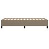 vidaXL Σκελετός Κρεβατιού Χωρίς Στρώμα Taupe 90x190 εκ. Υφασμάτινο