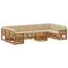 vidaXL &Sigma;&epsilon;&iota;&rho;ά &Kappa;&alpha;&nu;&alpha;&pi;έ &Epsilon;&xi;&omega;&tau;&epsilon;&rho;&iota;&kappa;&omicron;ύ &mu;&epsilon; &mu;&alpha;&xi;&iota;&lambda;ά&rho;&iota; 8 pcs &Phi;&upsilon;&sigma;&iota;&kappa;ό