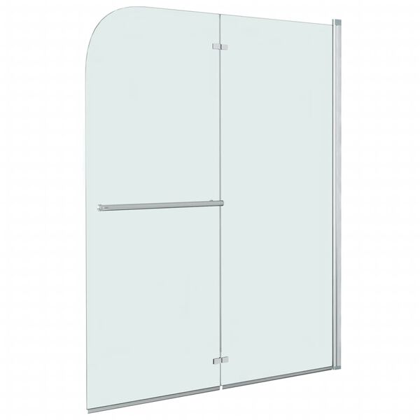 vidaXL Καμπίνα Μπανιέρας με 2 Πάνελ Πτυσσόμενη 95 x 140 εκ. από ESG