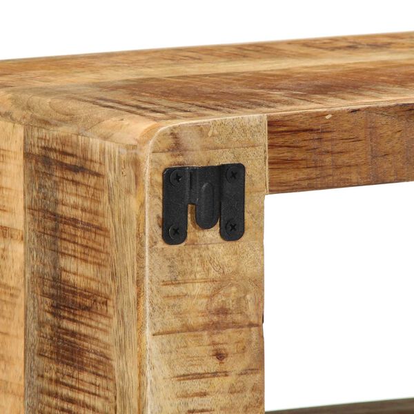 vidaXL Ντουλάπι Τηλεόρασης Καφέ 60 x 30 x 25 εκ Μασίφ ξύλο μάνγκο