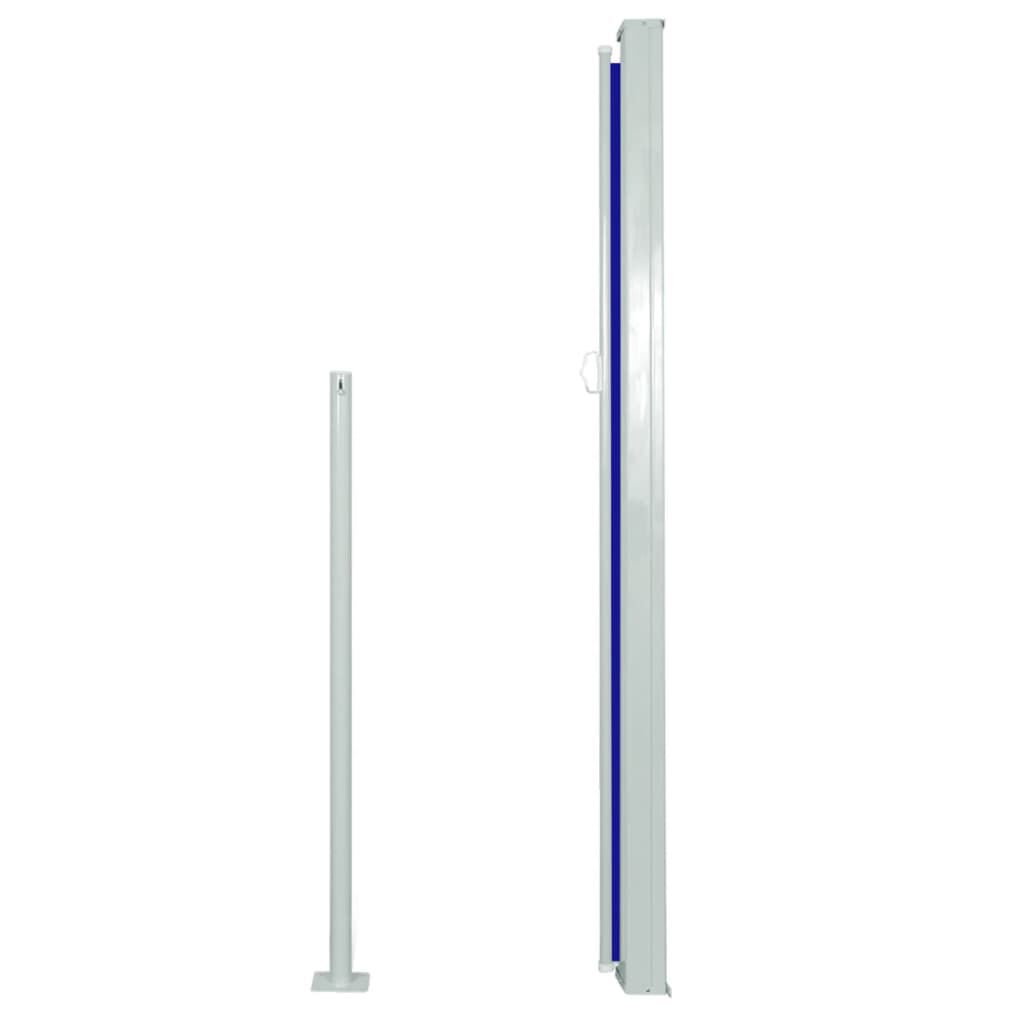 vidaXL Σκίαστρο Πλαϊνό Συρόμενο Βεράντας Μπλε 160 x 500 εκ.