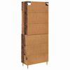 vidaXL Highboard &Pi;&alpha;&lambda;&iota;ό &xi;ύ&lambda;&omicron; 69,5 x 34 x 180 &epsilon;&kappa;. &Epsilon;&pi;&epsilon;&xi;&epsilon;&rho;&gamma;&alpha;&sigma;&mu;έ&nu;&omicron; &xi;ύ&lambda;&omicron;