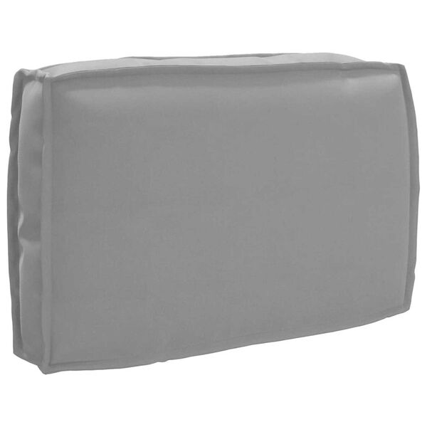 vidaXL Σετ Μαξιλαριών Πάγου 3 pcs Γκρι 120 x 50 x 12 εκ. Ύφασμα Oxford