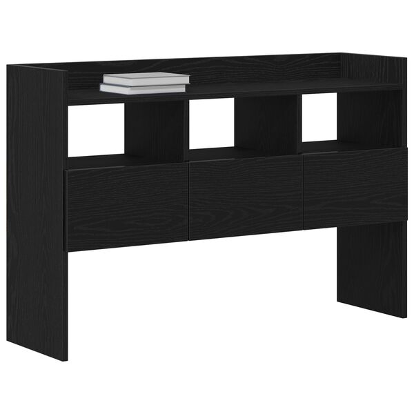 vidaXL Μπουφές Μαύρο Δρυς 105x30x70 εκ. από Επεξεργασμένο Ξύλο