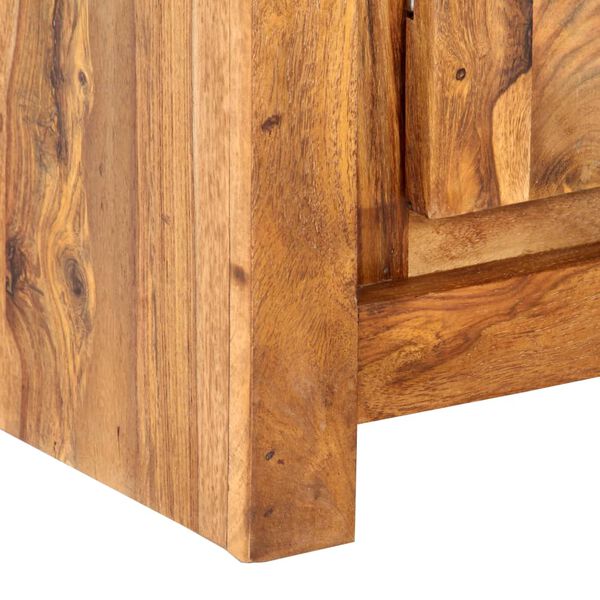 vidaXL Ντουλάπι 60 x 33 x 75 εκ. από Μασίφ Ξύλο Ακακίας