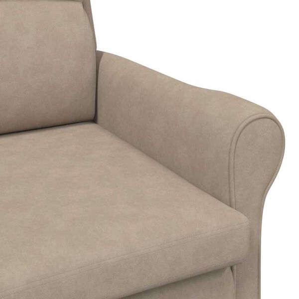 vidaXL Πολυθρόνα Taupe 76 x 94 x 102 εκ. Μικροΐνες
