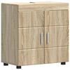 vidaXL &Sigma;&epsilon;&tau; &Nu;&tau;&omicron;&upsilon;&lambda;&alpha;&pi;&iota;ώ&nu; &Mu;&pi;ά&nu;&iota;&omicron;&upsilon; TULUM &Delta;&rho;ύ&sigmaf; Sonoma 60 x 34 x 63 &epsilon;&kappa;