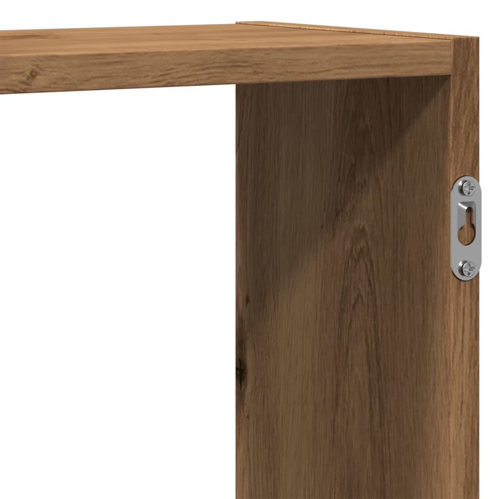 vidaXL Ράφι Τοίχου Αρτισιανή Δρυς 159x18x65 εκ. από Επεξεργασμένο Ξύλο