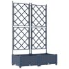 vidaXL &Gamma;&lambda;ά&sigma;&tau;&rho;&alpha; &Kappa;ή&pi;&omicron;&upsilon; 2 pcs &Gamma;&kappa;&rho;&iota; 80 x 40 x 125,5 &epsilon;&kappa;. &Pi;&lambda;&alpha;&sigma;&tau;&iota;&kappa;ό