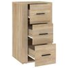 vidaXL Ντουλάπι Sonoma Δρυς 40x33x70 εκ. από Επεξεργασμένο Ξύλο