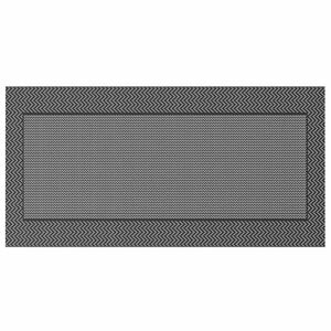 vidaXL Χαλί εξωτερικού χώρου ARAKIL Μαύρο και γκρι 300 x 600 cm PP