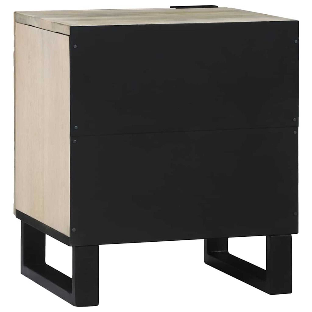 vidaXL Κομοδίνα 2 pcs Φυσικό 40 x 33.5 x 46 εκ