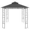 vidaXL Κιόσκι Ανθρακί 4 x 3 x 2,7 μ. 160 γρ./μ²