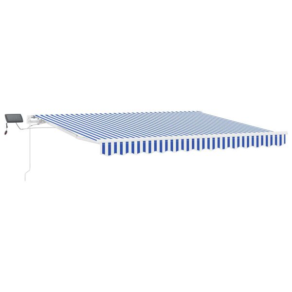 vidaXL Σκηνίτσα Αναδιπλούμενη with Μπλε και λευκό 3.5 x 2.5 m