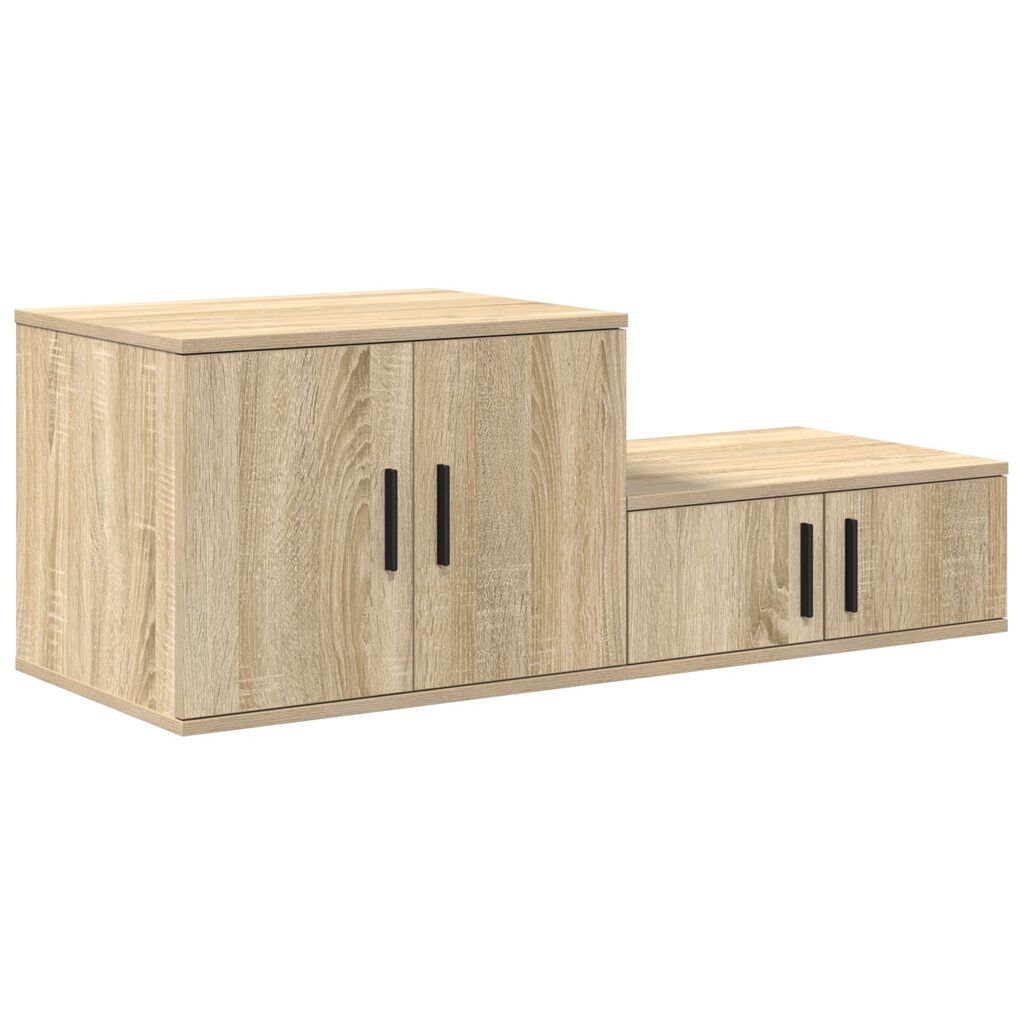 vidaXL Ντουλάπα Αποθήκευσης Σονομά Οξιά 103x41x40 εκ. Ξύλινη Κατασκευή