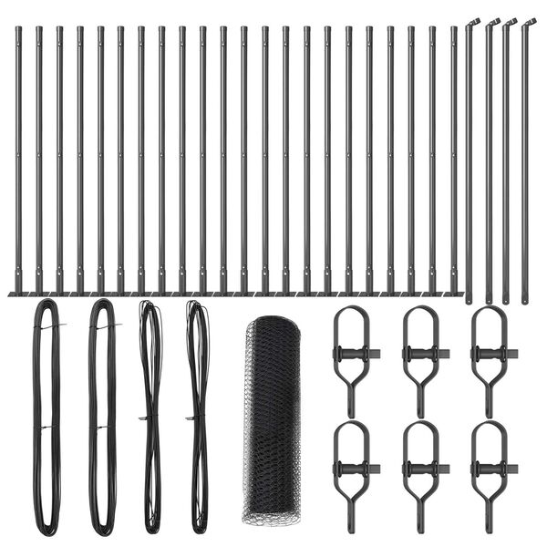 vidaXL &Sigma;&tau;ύ&lambda;&omicron;&sigmaf; &Pi;&epsilon;&rho;&iota;&phi;&rho;ά&xi;&epsilon;&omega;&nu; &Gamma;&kappa;&rho;&iota; 50 x 1 &mu; (25 &chi;&lambda;&sigma;&tau;. &pi;&lambda;έ&gamma;&mu;&alpha;)