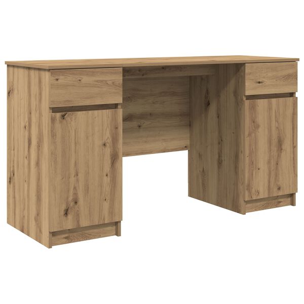 vidaXL Γραφείο Artisan Oak 140x49x76 εκ. Επεξεργασμένο ξύλο