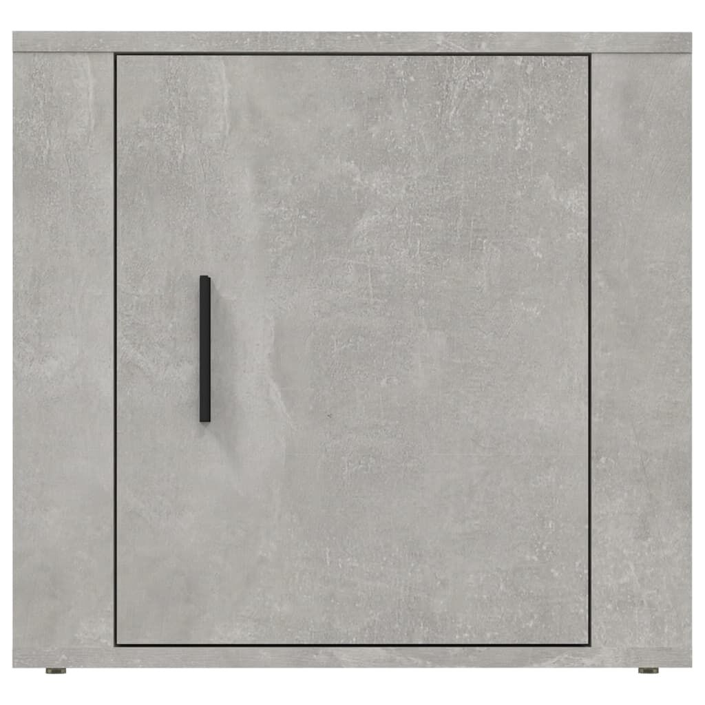 vidaXL Κομοδίνα 2 τεμ. Γκρι Σκυροδέματος 50x39x47 εκ.