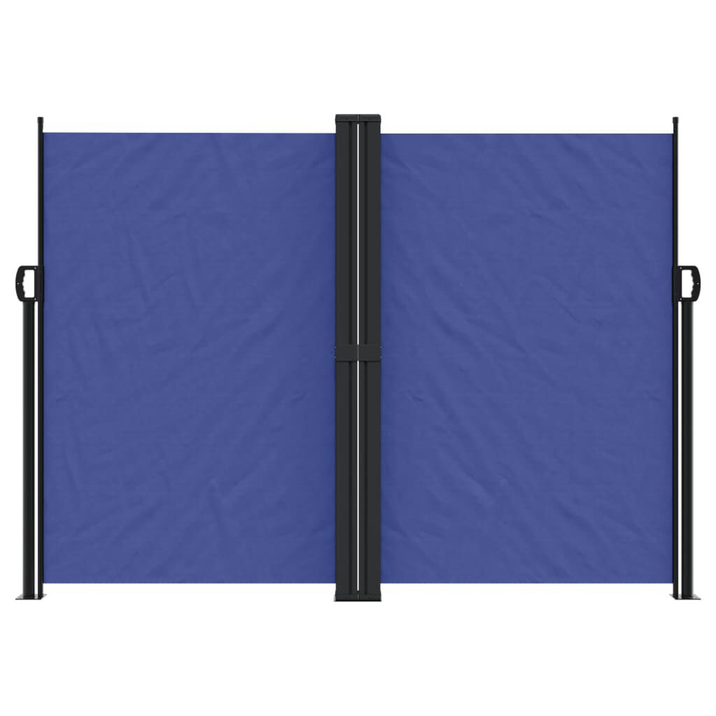 vidaXL Σκίαστρο Πλαϊνό Συρόμενο Μπλε 180 x 600 εκ.