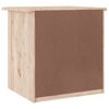 vidaXL Κομοδίνο ALTA 41x35x41 εκ. από Μασίφ Ξύλο Πεύκου