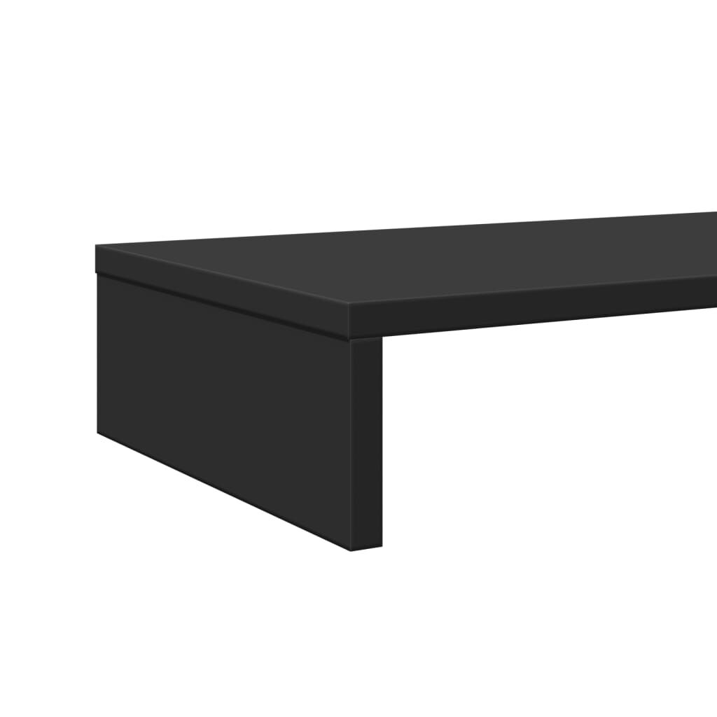 vidaXL Βάση Οθόνης Μαύρη 100x27x10 εκ. από Επεξεργασμένο Ξύλο